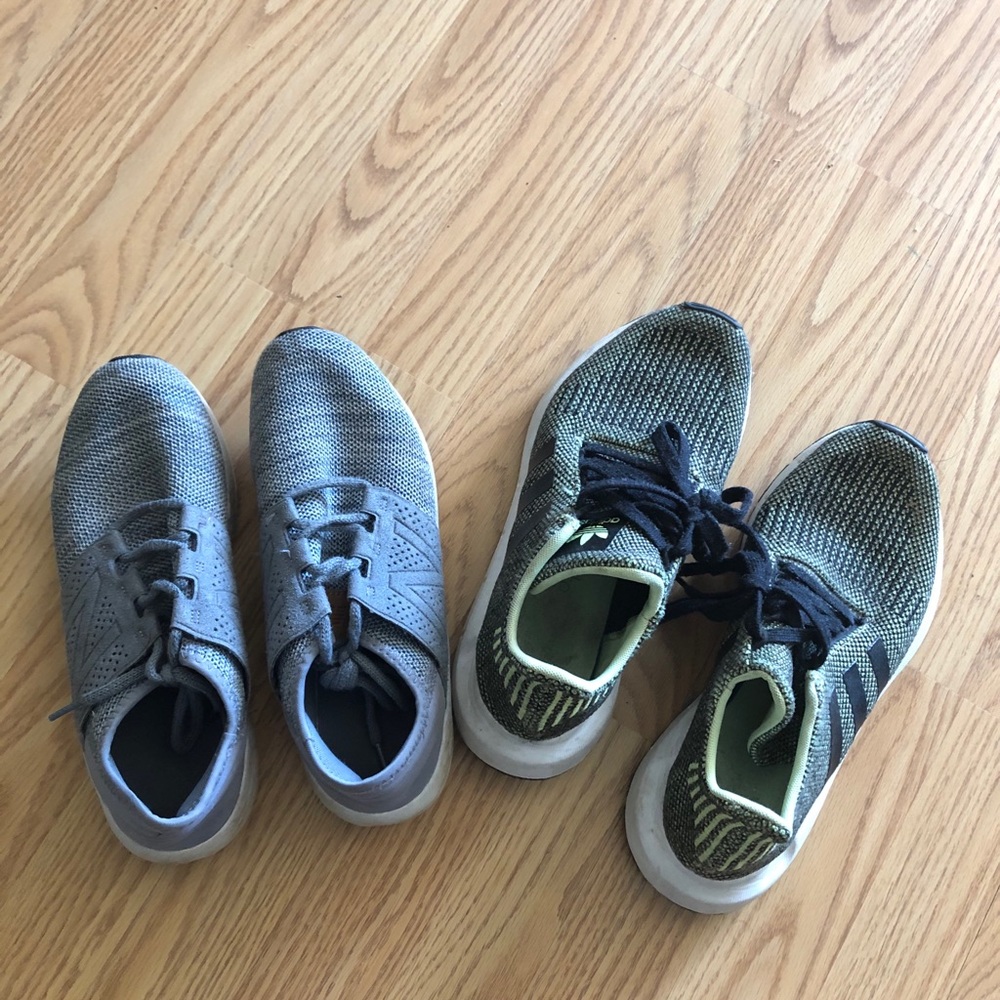 3/$10. Used Boys sneakers.